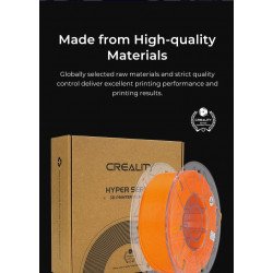 Creality Hyper PLA RFID-Red - Fast Printing Filament with CFS tag 1kg 1.75 (3301010402)