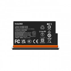 Insta360 X5 Ultra Battery - Upgraded 2800mAh capacity for an ultra-long run time.