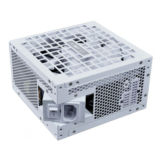 Lian Li RS1000G White - 1000 Watt 80+ Gold PSU - 12V-2x6 Colored Cable - Fully Modular