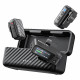 BOYAMIC 2-02 Wireless HD Microphone USB-C &Camera 2x RXs 32bit Float Onboard Rec 300m 15h