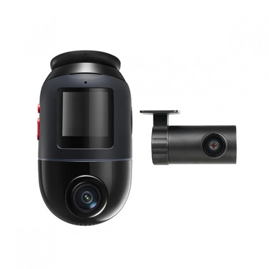 70mai Dash Cam 4K Omni 360° + Reaview Full View with Dual Sony STARVIS 2, AI 2.0 & 4G LTE (X800-2)