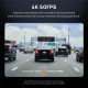 70mai Dash Cam 4K Omni 360° + Reaview Full View with Dual Sony STARVIS 2, AI 2.0 & 4G LTE (X800-2)