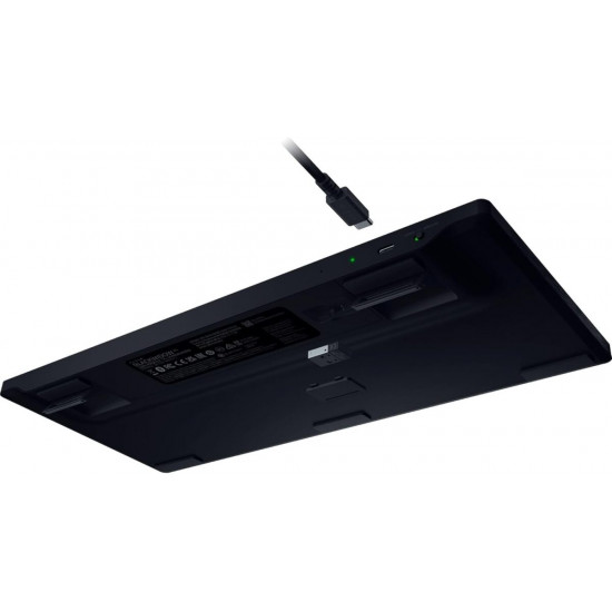 Razer BlackWidow V4 Low Profile Tenkeyless HyperSpeed - Wireless RGB Keyboard - Green Switch