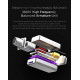 KZ ZST X Purple With Mic - IEM 3,5 In Ear Monitor Earphones, Dynamic Hybrid Dual Driver 1BA+1DD,  2x