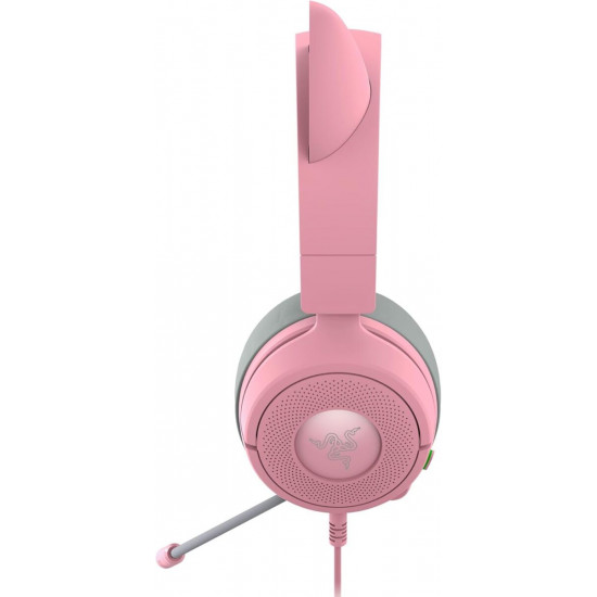 Kraken Kitty V3 X Quartz - Gaming Headset - Kitty Ears - 7.1 Surround - PC/PS5/Xbox/Switch 2 - 3.5mm