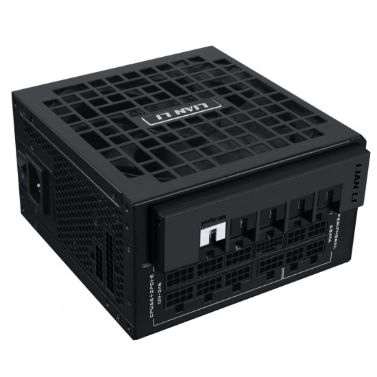 Lian Li RS1200G Black - 1200 Watt 80+ Gold PSU - 12V-2x6 Colored Cable - RS Hub - Fully Modular