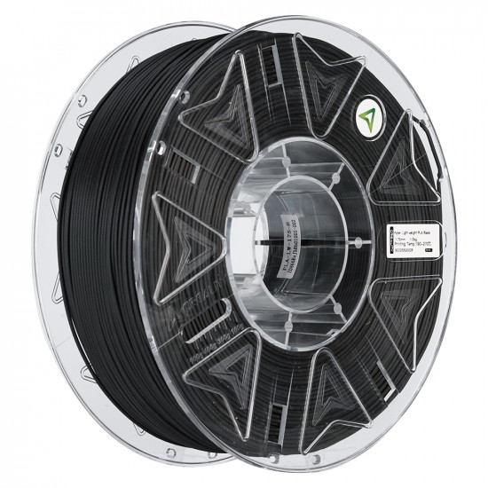 Creality Hyper Lightweight PLA Black (FOAM PLA) 3D Printer Filament for RC Models, 1 kg Spool1.75