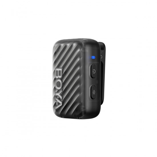 BOYAMIC 2-01 Wireless HD 2xLavalier Microphone USB-C &Camera 2x RXs 32bit Float Onboard Rec 300m 15h