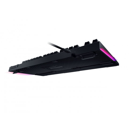 Razer BLACKWIDOW V4 - RGB Gaming Mechanical Keyboard - Underglow LED - Macro - Yellow Linear Switch