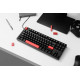 Keychron C3 Pro (C3P-H1) RGB QMK/VIA Mechanical Red Switch - Hot Swappable 80% US Layout