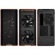 Lian Li LANCOOL 217 Black - Wood Accent - ATX PC Case (5 FANS) 2 x 170mm, 1 x 140mm & 2 x 120mm PWM