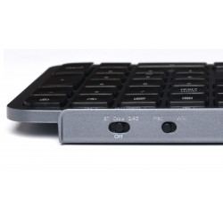 Keychron B1 Pro (B1P-K1) Ultraslim Mini Wireless BT Keyboard ZMK Online customize Gray 75% US Lay
