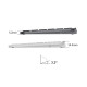Keychron B6 Pro (B6P-K8) Ultraslim Wireless BT Keyboard ZMK Online customizen-Ivory White 100% US