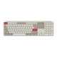 Keychron B6 Pro (B6P-K8) Ultraslim Wireless BT Keyboard ZMK Online customizen-Ivory White 100% US