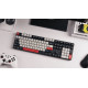Keychron J5 (KJ5-H1Z) QMK Wireless Mechanical Keyboard Red Switch Hot-Swap RGB 100% US Dark Blue