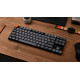 Keychron K1 Max (K1M-H1) ANSI 80% TKL Black Full Assembled Red Switch RGB Hot-Swap Wired Low Profile
