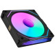 Lian Li UNI FAN INFINITY SL - 120 -3PCS Reverse Black (Triple pack include Controller)