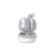 QCY Melobuds N30 (HT16) ANC White - SBC/AAC IPX4 TWS Earbuds w. Natural Transparency Mode & A.I. ENC