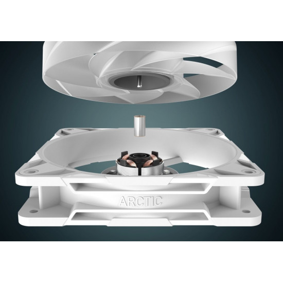 Arctic P12 Pro A-RGB (White)  - 3 Pack - PWM 120mm Case Fan Value Pack - max 3000 RPM - PWM regulate
