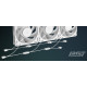 Arctic P12 Pro A-RGB (White)  - 3 Pack - PWM 120mm Case Fan Value Pack - max 3000 RPM - PWM regulate