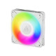 Arctic P12 Pro A-RGB (White)  - 3 Pack - PWM 120mm Case Fan Value Pack - max 3000 RPM - PWM regulate