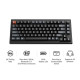 Keychron V1 Ultra (V1U-D3) QMK/VIA 8K Wireless Custom Mechanical Keyboard Brown Switch RGB 75% US