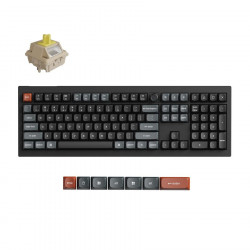 Keychron V6 Ultra (V6U-D4) QMK/VIA 8K Wireless Custom Mechanical Keyboard Banana Switch RGB 100% US