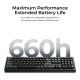 Keychron V6 Ultra (V6U-D1) QMK/VIA 8K Wireless Custom Mechanical Keyboard Red Switch RGB 100% US