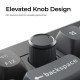 Keychron V6 Ultra (V6U-D1) QMK/VIA 8K Wireless Custom Mechanical Keyboard Red Switch RGB 100% US
