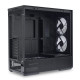 Lian Li LANCOOL 207 Black - ATX PC Case (4 FANS) 2 x front 140 ARGB PWM & 2  bottom 120 PWM reverse