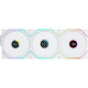 Lian Li UNI FAN TL-LCD Wireless 120 White (3pcs & controller) Case Fan