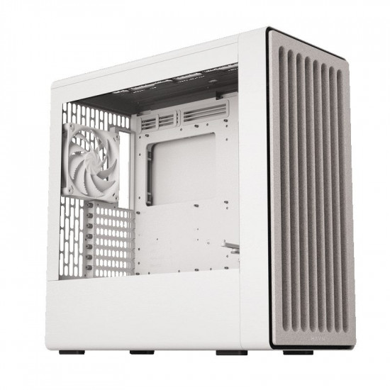 HAVN BF 360 Flow White with 180mm fans - premium ATX mid-tower