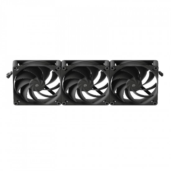 HAVN H12 Triple Pack Black 120mm A-RGB Metal Core Case Fan