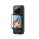 Insta360 X3 Screen Protector - Custom curved design for a precise fit. Tempered glass