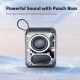 QCY SP2 Red - Pocket Size IP67 RGB BT Speaker Deep Punch Bass TWS Stereo Subwoofer 17h
