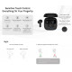 QCY T13 ANC White - TWS 10mm Dynamic Driver, 4-mic 28dB ANC, Bluetooth 5.3, 7hr-30hr, 75ms latency