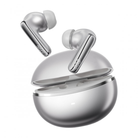 QCY Melobuds N70i ANC Titanium - 56db ANC TWS Hi-Res Earbuds LDAC BT 6.0 IPX5 Wireless charge 50h