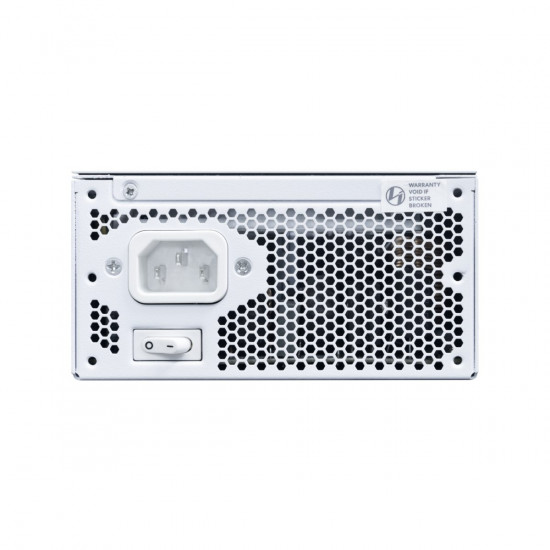 LIAN LI SP1000P White - 1000W 80+ Platinum PSU - 10 Years Warranty - 12V-2x6 - Japanese Capacitors