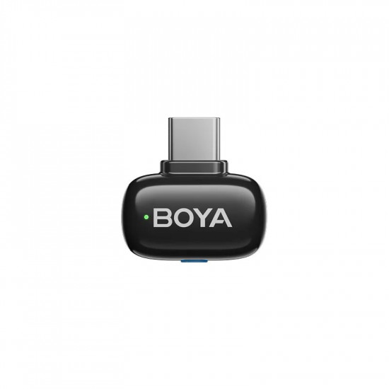 BOYA mini 2 Type-C - 2,4GHz 2mic Wireless AI-ANC Mic w. Charging Box Mono/stereo/safety-track