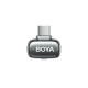BOYA mini 2 Lightning & Type-C -Space Grey, 2,4GHz 2mic Wireless AI-ANC Mic w. Charging Box