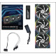 Lian Li UNIFAN SL Wireless 120 -3PCS Reverse Black (Triple pack include Controller) - Case Fan