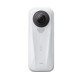 Insta360 X4 Air Starter Bundle White - Lightweight 8K 360 AI Act Cam Selfie stick,2xbattery,lens cap