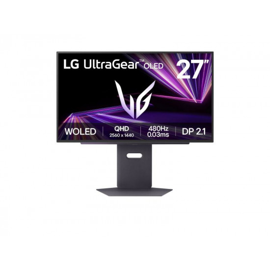 Monitor LG 27GX790A / 27''-2560x1440-OLED-480Hz-0.03ms / - 27GX790A-B 27GX790A-B