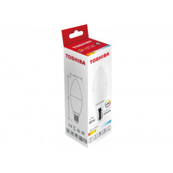 TOSHIBA LED C37 E14 7W 3000K DELS-CD3400714AE21