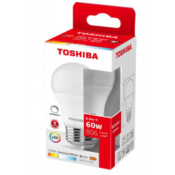 TOSHIBA LED A60 E27 8.5W 4000K DIMMABLE DELS-BL448P5A8DE51