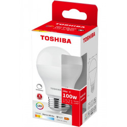 TOSHIBA LED A65 E27 14W 3000K DIMMABLE DELS-BL34014B2DE51