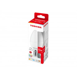 TOSHIBA LED C35 E14 5W 6500K DIMMABLE DELS-CDC400514DE51