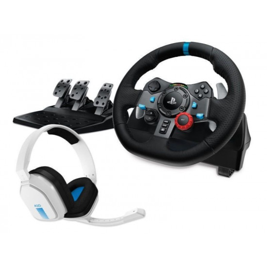 GAM.WHEEL LOGITECH G29 PS4/5+A10 HDST WH 991-000486