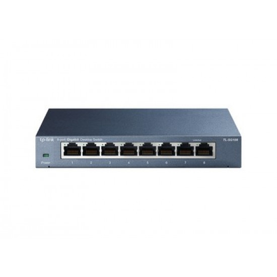 Tp-Link 8-Port Gigabit Desktop Switch (TL-SG108) TL-SG108