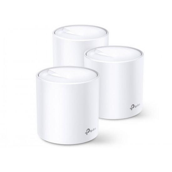 Tp-Link AX5400 Whole Home Mesh Wi-Fi 6 System (3-pack Deco X60) DECO X60(3-PACK)